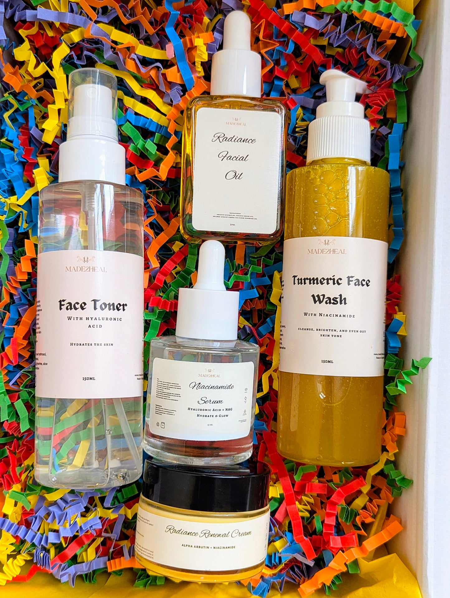 5-Steps Radiant Face Care Bundle | 5 Must Have Face Products For Clear, Bright & Healthy Complexion