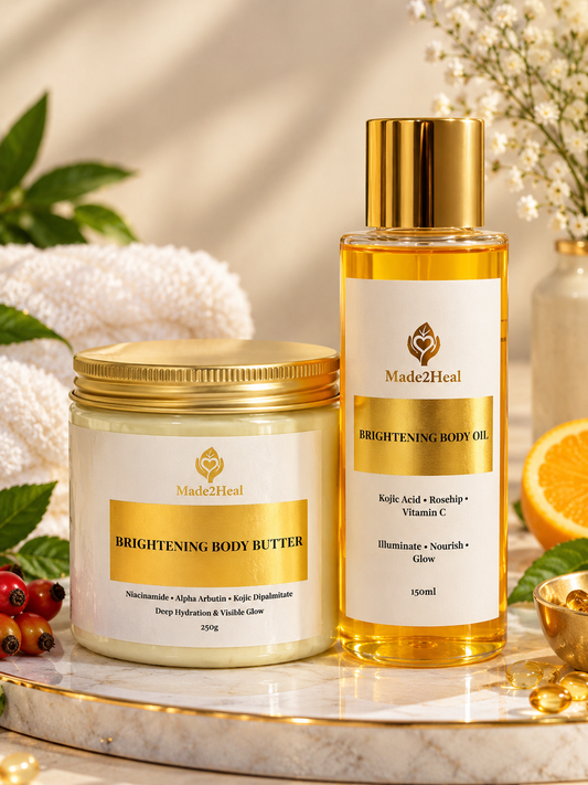 Radiant Glow Duo | Brightening Body Butter & Brightening Glow Body Oil