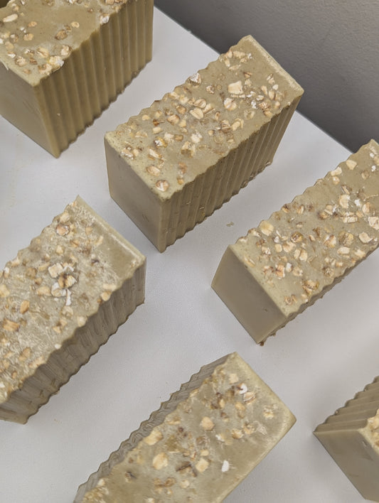 Oatmeal + Honey Soap For Sensitive Skin | Fragrance Free