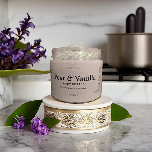 Pear & Vanilla Body Butter | Luxurious Mango & Shea Body Butter