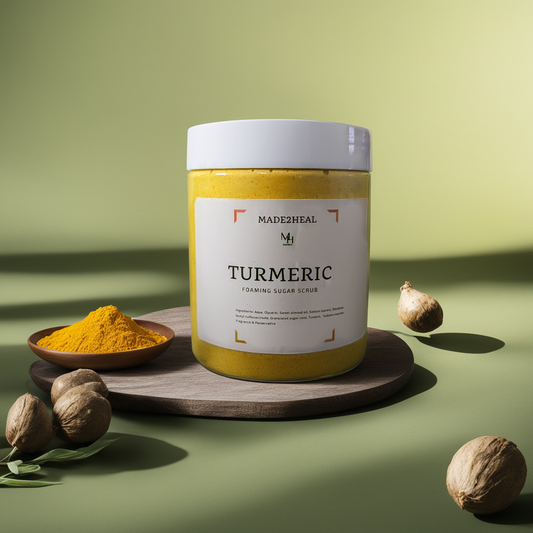 Turmeric Foaming Sugar Scrub | Turmeric Body Scrub