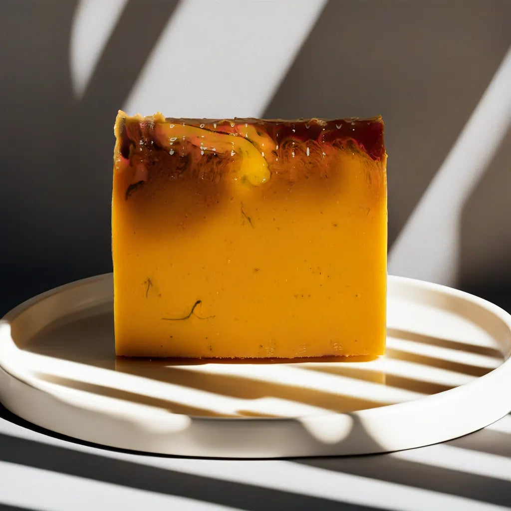 Turmeric + Honey Soap Reduces Spots, Uneven Skin Tone And Glow The Skin