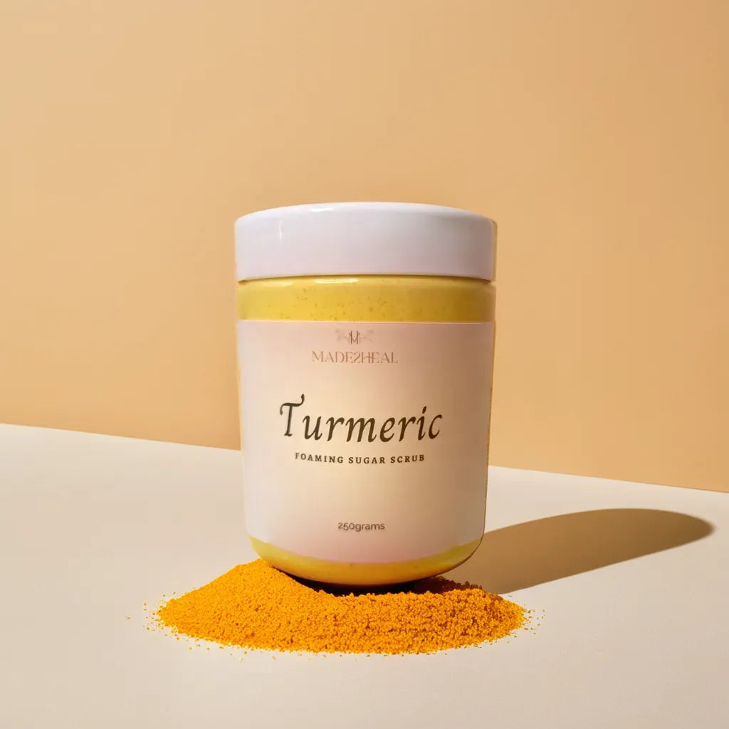 Turmeric Foaming Sugar Scrub | Turmeric Body Scrub