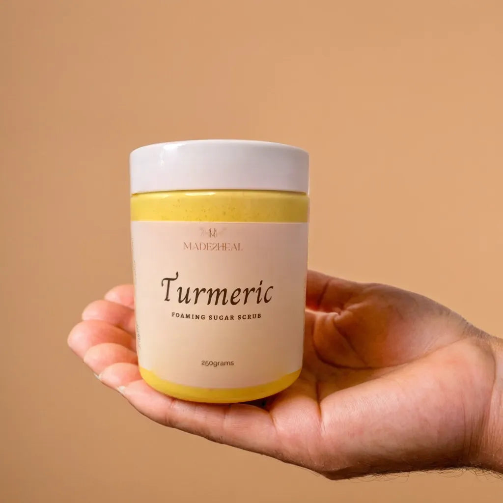 Turmeric Foaming Sugar Scrub | Turmeric Body Scrub