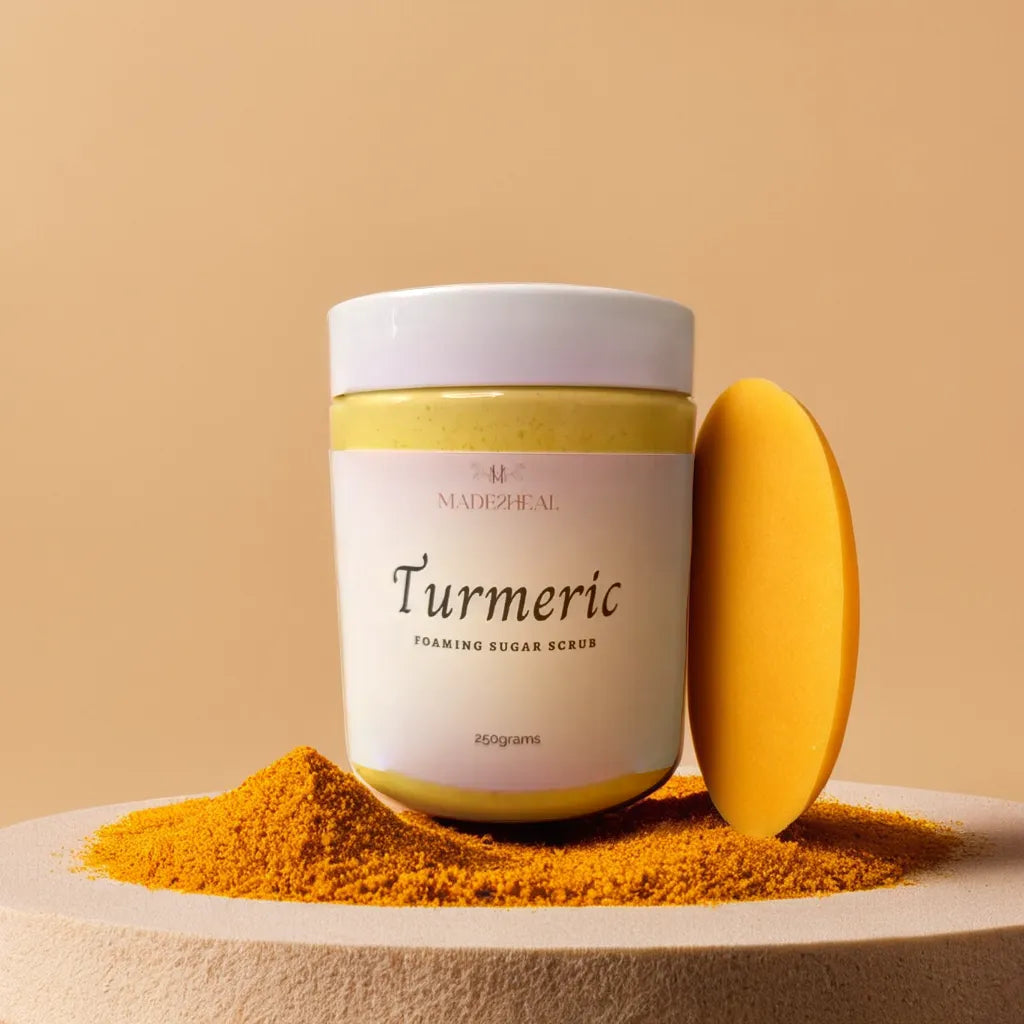 Turmeric Foaming Sugar Scrub | Turmeric Body Scrub