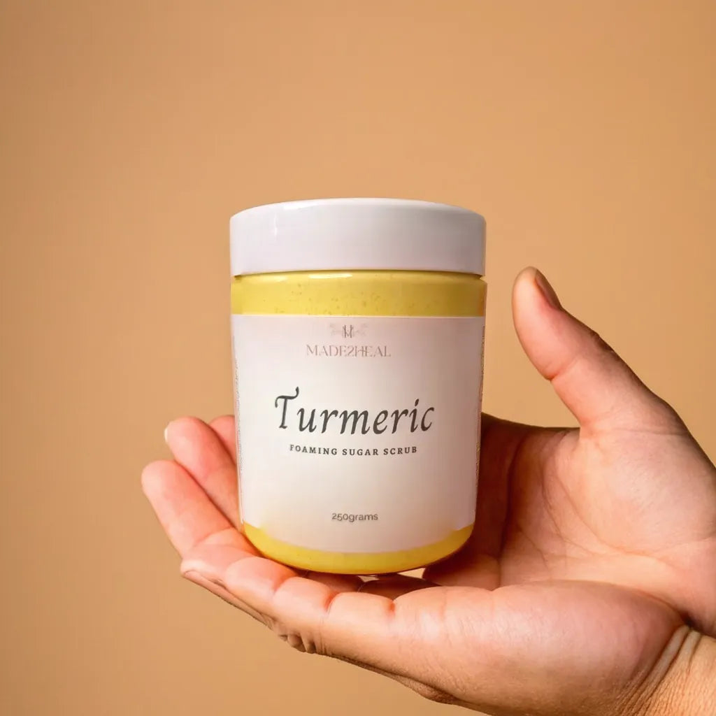 Turmeric Foaming Sugar Scrub | Turmeric Body Scrub