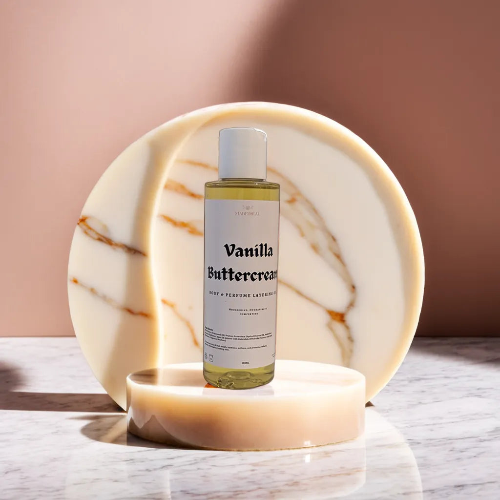 Luxury Body & Perfume Layering Oil 150ml | Cinnamon & Vanilla| Cherry & Marshmallow | Vanilla Buttercream | Warm Vanilla