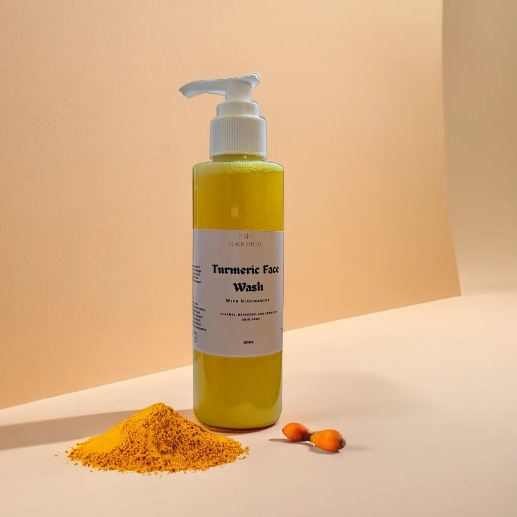 Turmeric  Face Wash with Niacinamide | Glow & Cleanse