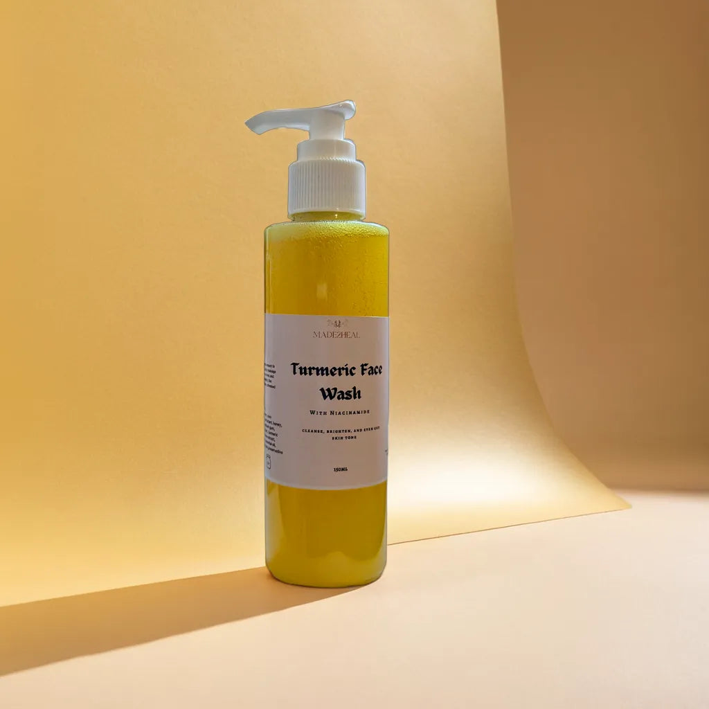 Turmeric  Face Wash with Niacinamide | Glow & Cleanse