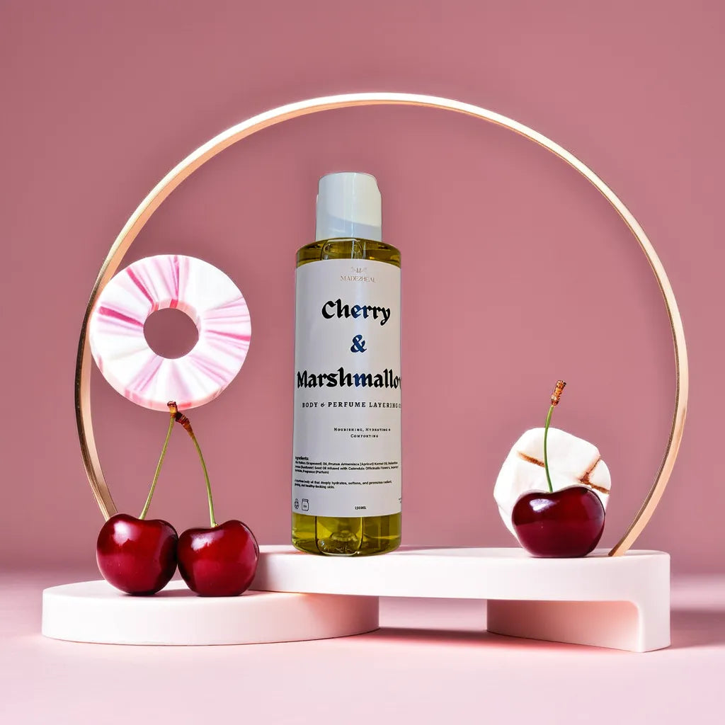 Luxury Body & Perfume Layering Oil 150ml | Cinnamon & Vanilla| Cherry & Marshmallow | Vanilla Buttercream | Warm Vanilla
